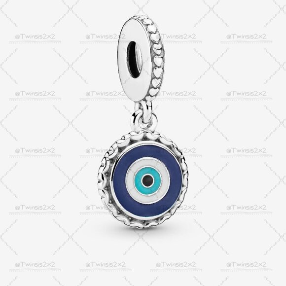 Pandora Evil Eye Dangle Charm - Picture 1 of 1